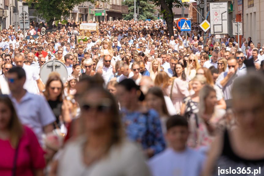 Procesja Bożego Ciała w Jaśle 2022