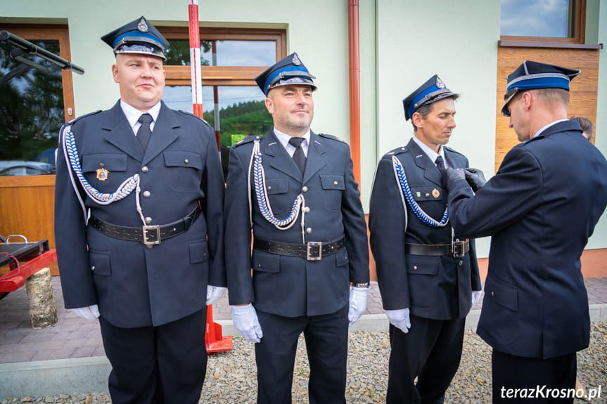 Wręczenie medlai strażakom OSP Pietrusza Wola