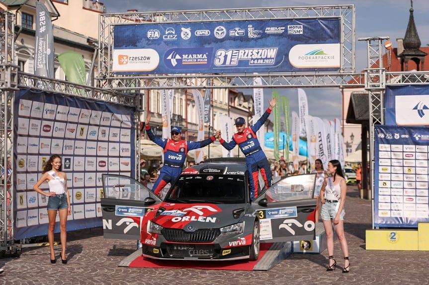 Marma 31. Rajd Rzeszowski: czwarta wygrana Grzyba