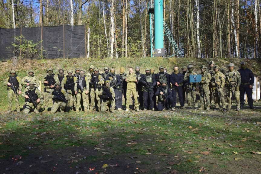 ćwieczenia kontrterrorystów