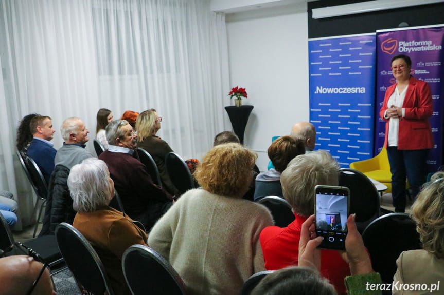 Katarzyna Lubnauer w Krośnie