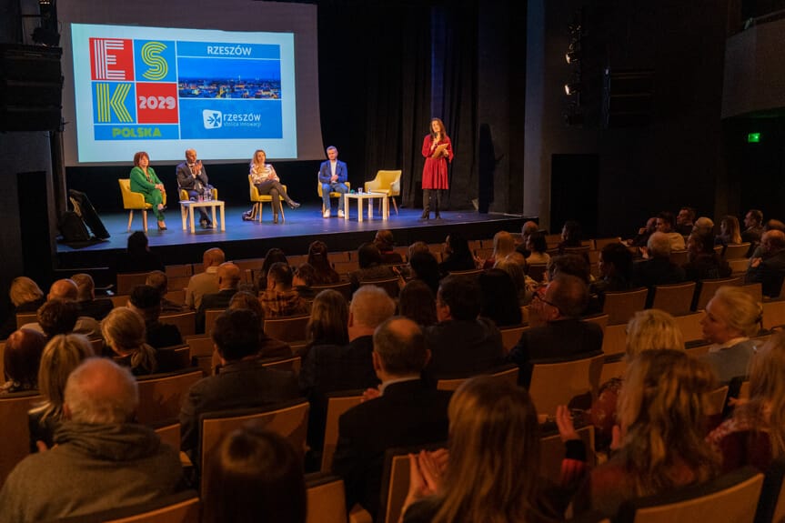 Spotkanie prezydenta Rzeszowa z twórcami kultury