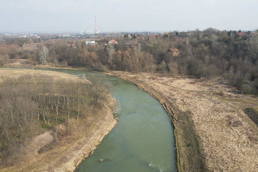 Lewy brzeg Wisłoka w Rzeszowie wyłącznie pod zieleń i rekreację