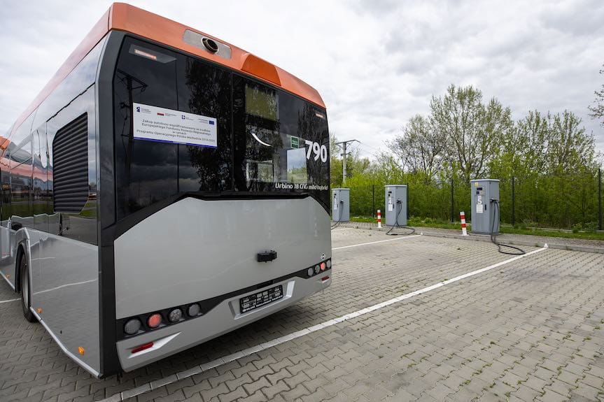 Ekologiczny autobus w Rzeszowie. Oczyszcza powietrze z wirusów