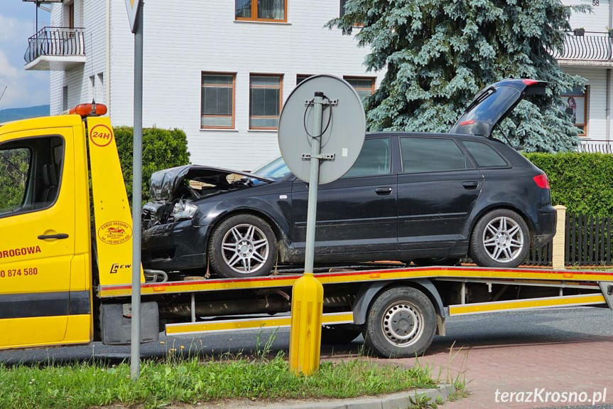 Kolizja na al. Jana Pawła II