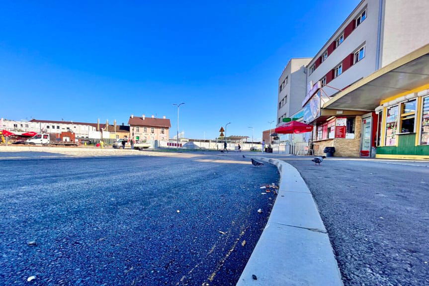 RCK na finiszu. Od poniedziałku można będzie jeździć przebudowaną ulicą