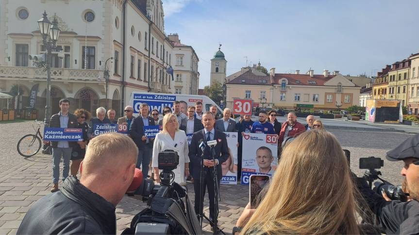 Jolanta Kaźmierczak i Zdzisław Gawlik: Do parlamentu idziemy naprawiać Polskę!