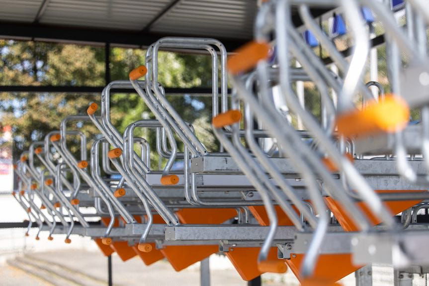 W Rzeszowie powstają monitorowane wiaty rowerowe