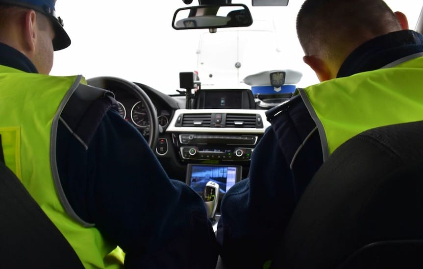 Policjant zatrzymał pijanego kierowcę