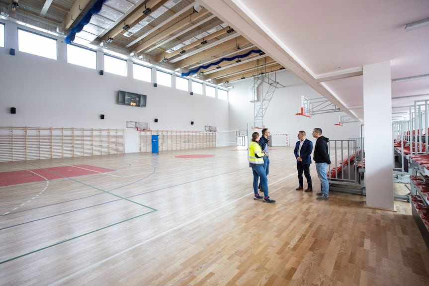 Rzeszów. Nowa hala sportowa dla uczniów i koszykarzy