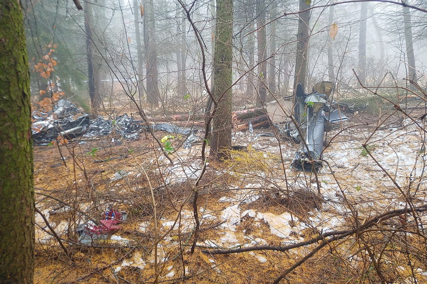 Tragiczny wypadek lotniczy. Maszyna leciała z Krosna