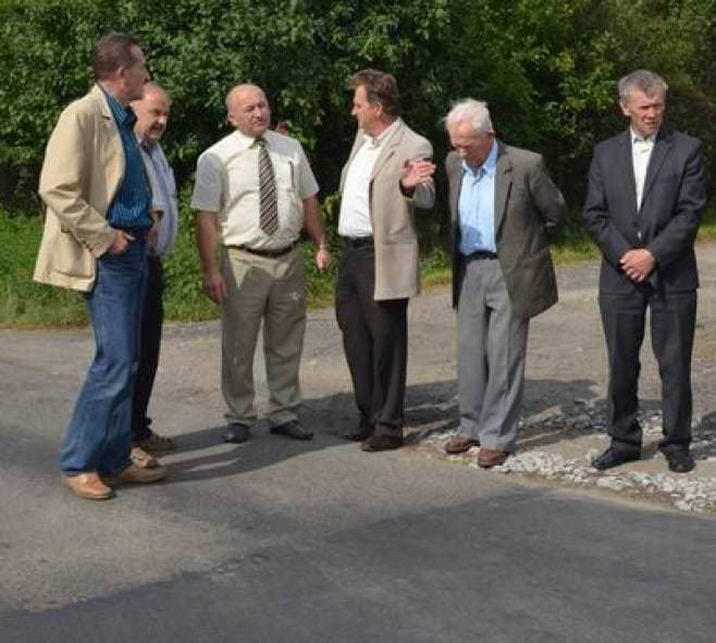 Przebudowa skrzyżowania w Korczynie