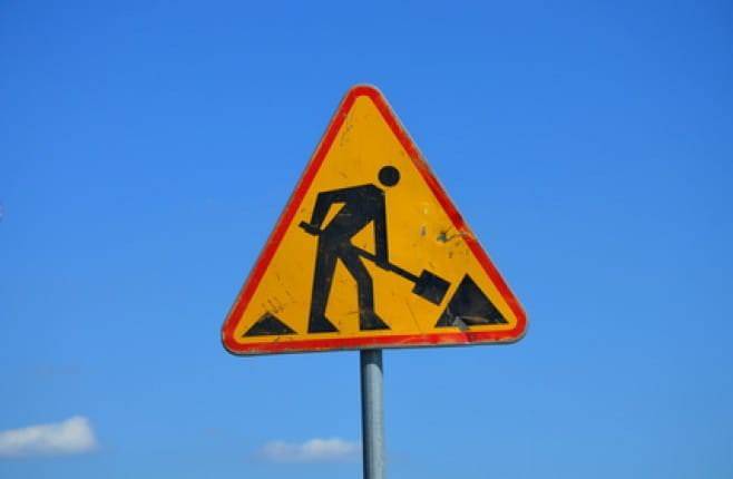 Tymczasowe utrudnienia na drodze Jedlicze - Żarnowiec - Zręcin