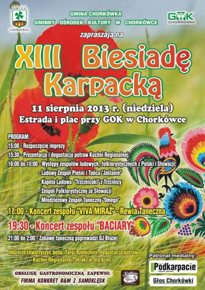 Baciary gwiazdą XIII Biesiady Karpackiej