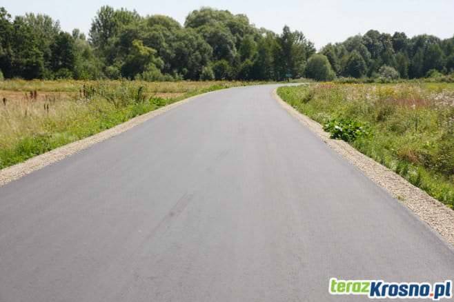 Droga Jedlicze - Żarnowiec - Zręcin po remoncie