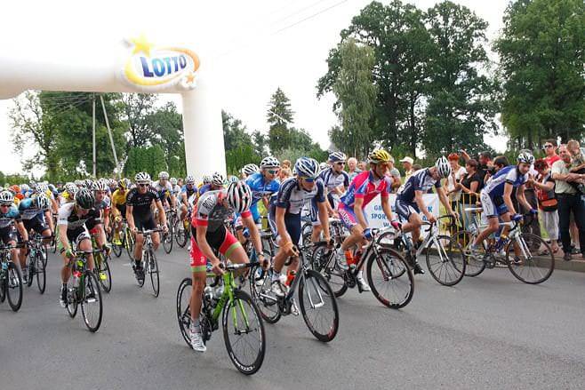 Kolarze jadą do Rymanowa