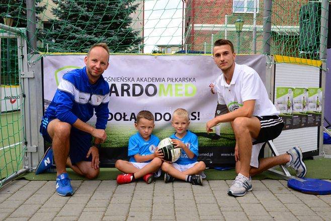 Zawodnik Lechii otwiera w Krośnie Akademię dla dzieci