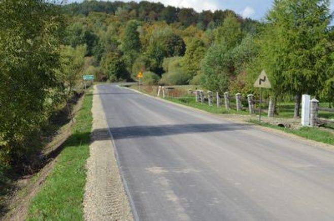 Generalny remont drogi z Tylawy do Zyndranowej