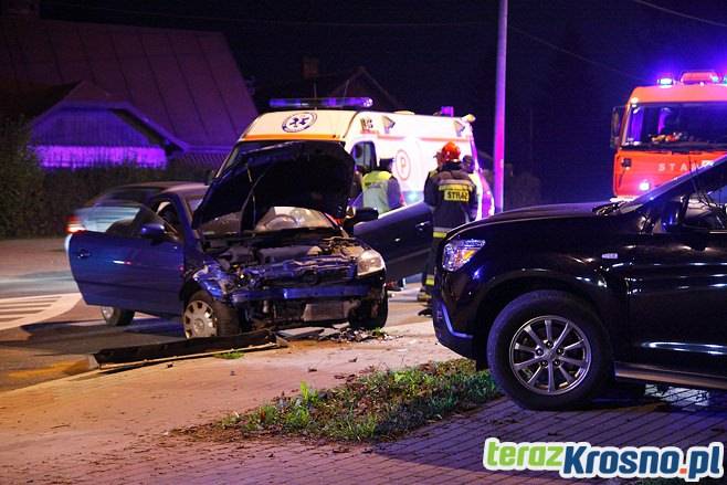 Kolizja na Krakowskiej, 23-latek wymusił pierwszeństwo