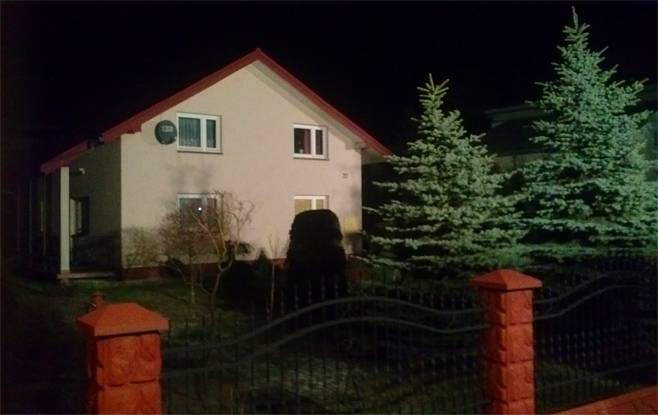 Pożar domu we Wróbliku Szlacheckim