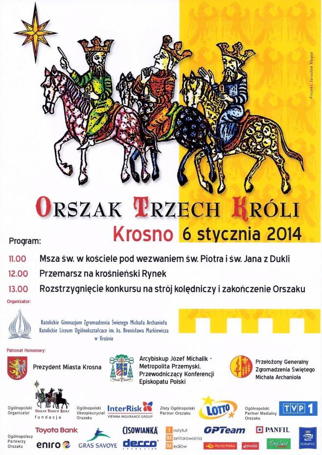 Orszak Trzech Króli w Krośnie