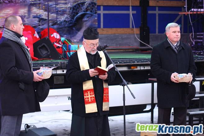 Życzenia, kolędy i opłatek czyli Wigilia na rynku