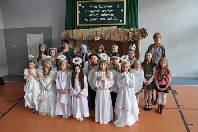 Jasełka uczniów Szkoły Podstawowej w Świerzowej Polskiej