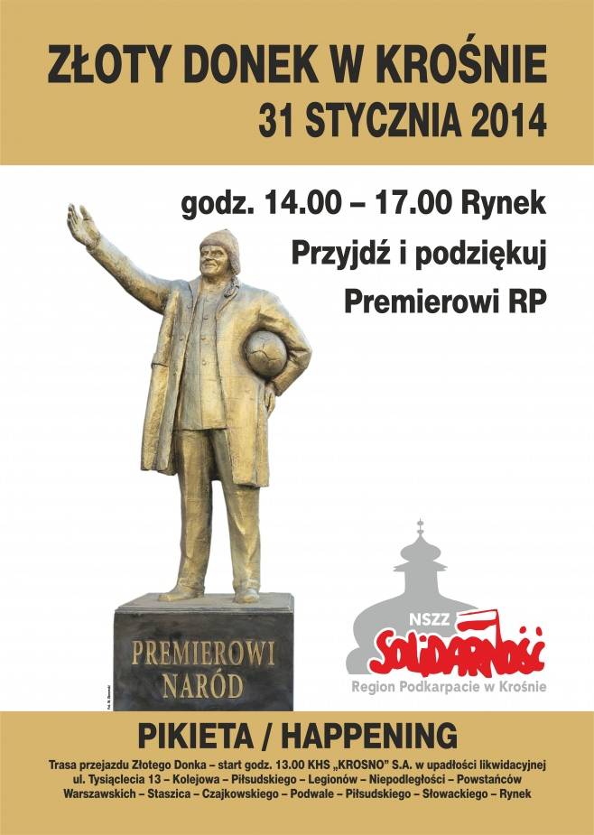 Złoty Donek odwiedzi Krosno