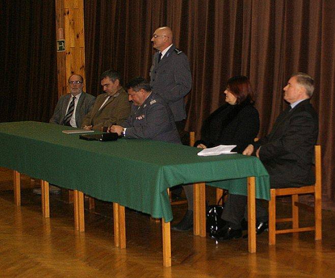 Odprawa roczna w krośnieńskiej komendzie Policji