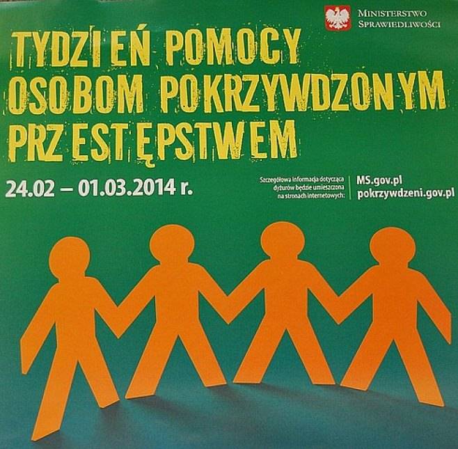 Tydzień Pomocy Osobom Pokrzywdzonym Przestępstwem