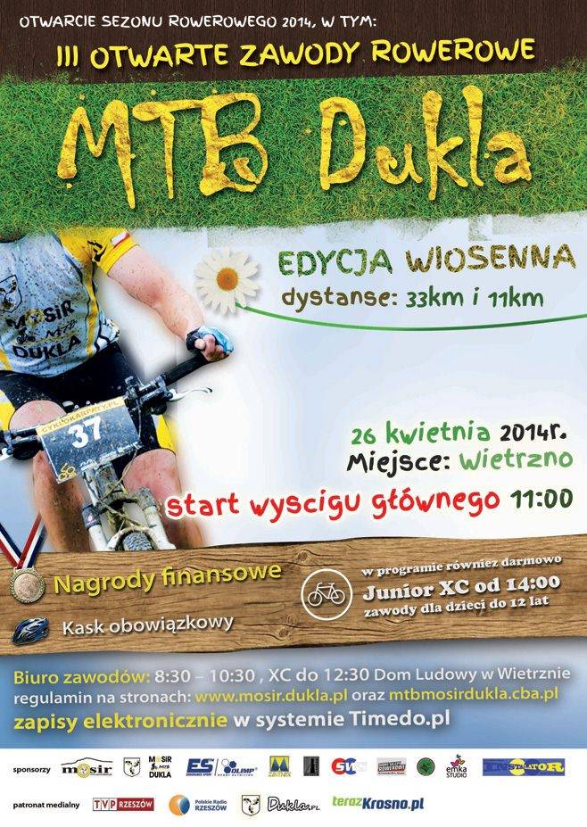 III Otwarte Zawody Rowerowe MTB - Dukla