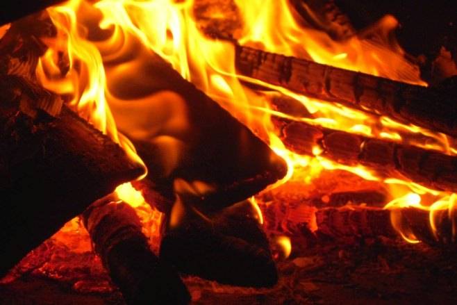 Pożar budynku mieszkalnego we Wrocance