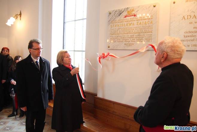W Zręcinie odsłonięto tablicę smoleńską