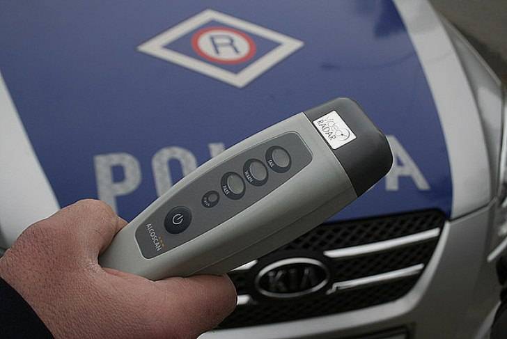 Trzeźwy poranek na krośnieńskich drogach