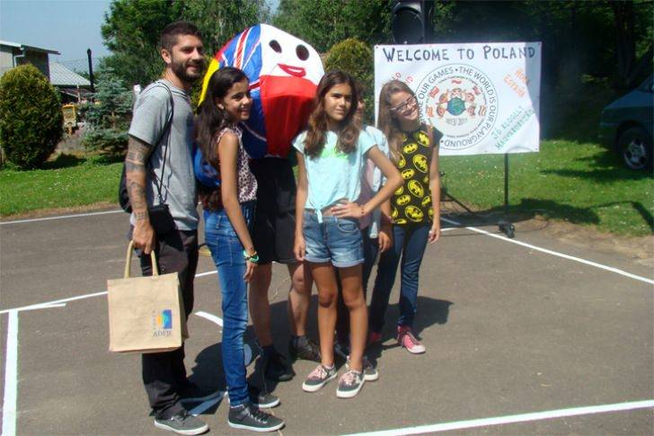 Zagraniczni goście w szkole w Długiem