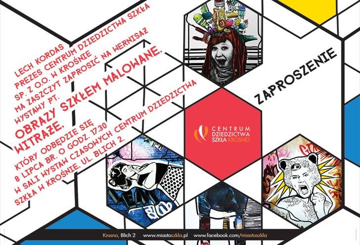 Obrazy szkłem malowane. Wystawa witraży w CDS