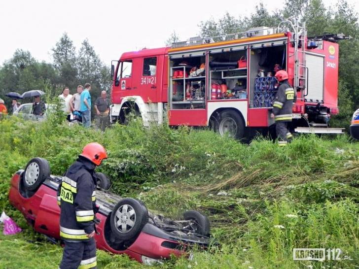 Audi dachowało w Iskrzyni