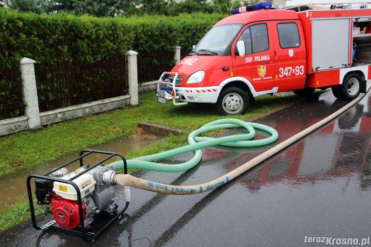 Strażacy podsumowali wtorkowe podtopienia