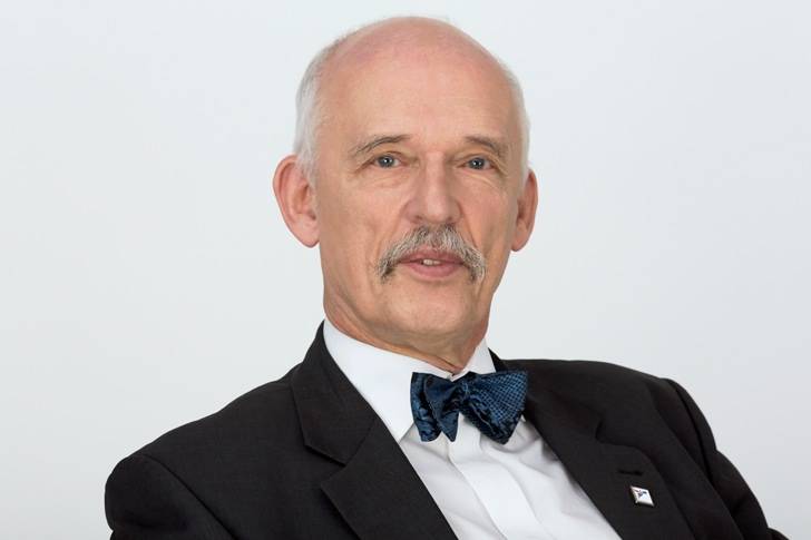 Janusz Korwin-Mikke odwiedzi Krosno