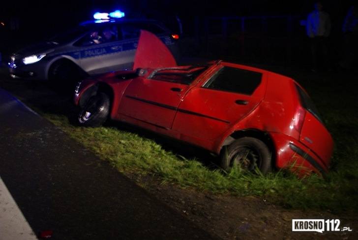 Potok: Zakończyła jazdę w rowie