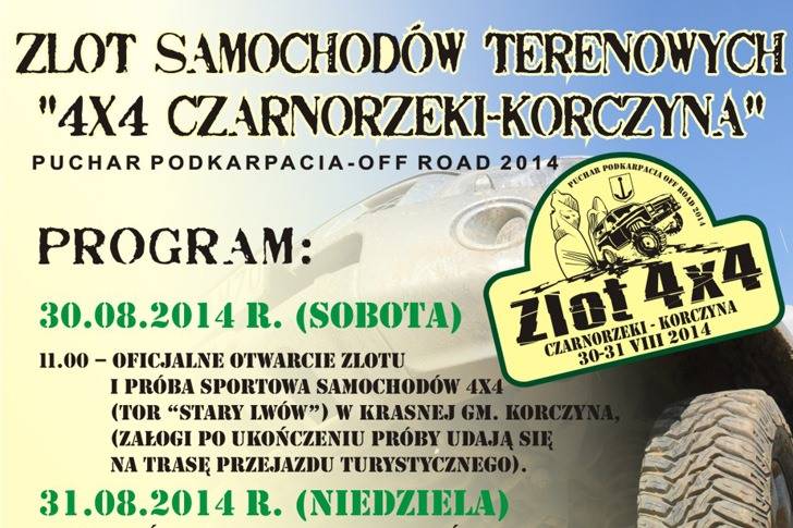 Zlot 4x4 Czarnorzeki - Korczyna 2014