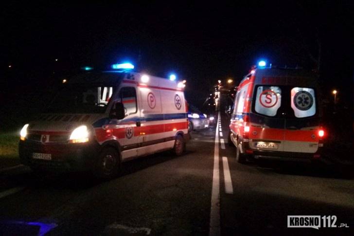 Nietrzeźwy pieszy potrącony przez motorowerzystę