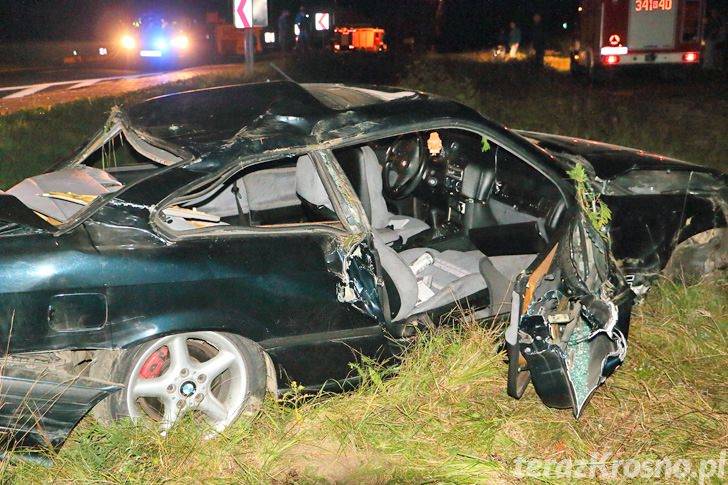 BMW dachowało w Iskrzyni