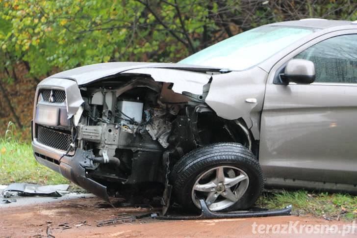Zderzenie dwóch samochodów na ul. Chopina
