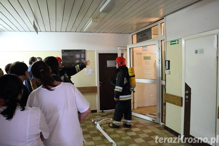 Pożar w szpitalu? To tylko ćwiczenia
