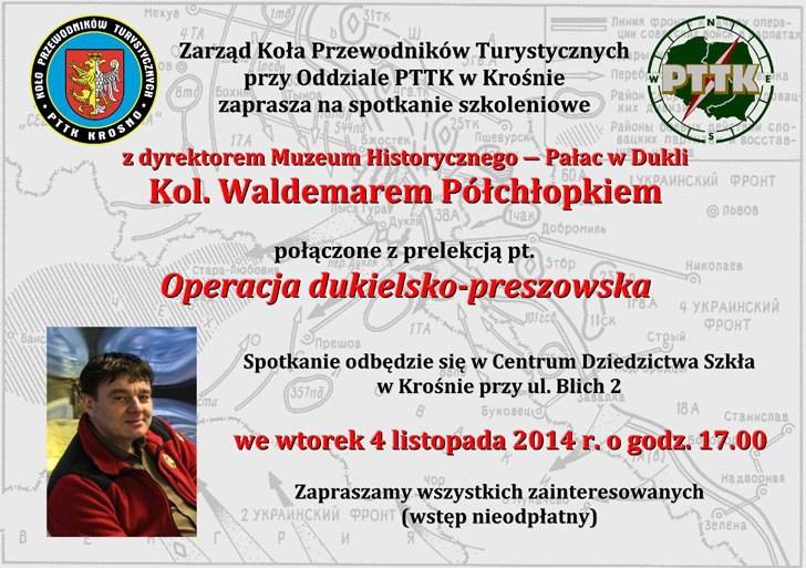 Prelekcja Waldemara Półchłopka