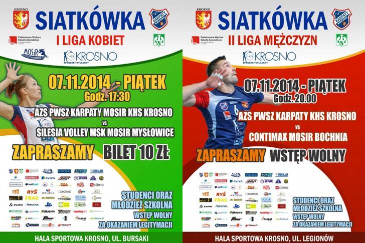 Siatkarski piątek w Krośnie