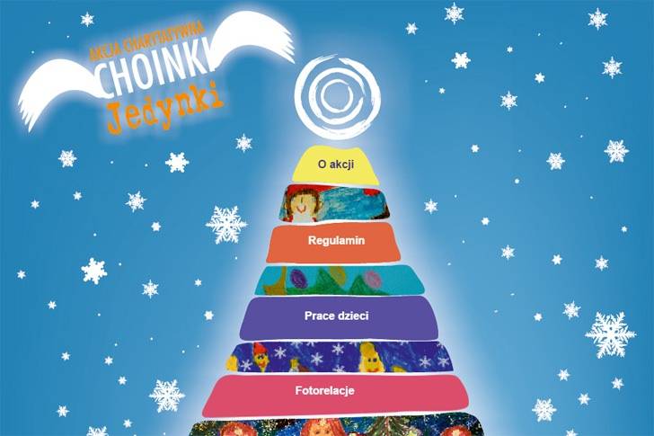 Choinki Jedynki na krośnieńskim Rynku