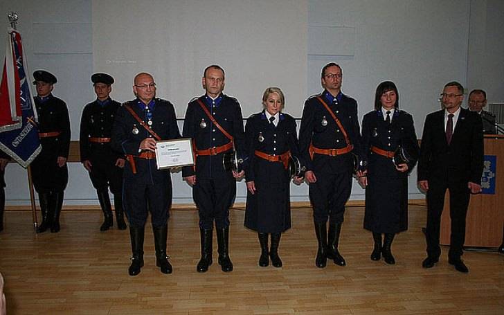 Medal Za Zasługi dla Stowarzyszenia dla insp. Adama Pietrzkiewicza