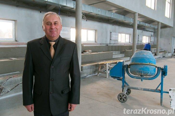 Budowa sali gimnastycznej w decydującej fazie